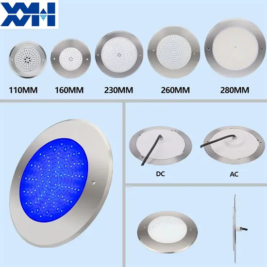 Resin Filled IP68 316ss 12V 42W RGB LED Swimming Underwater Pool Lights